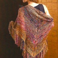 wrapped in color: 30 shawls to knit